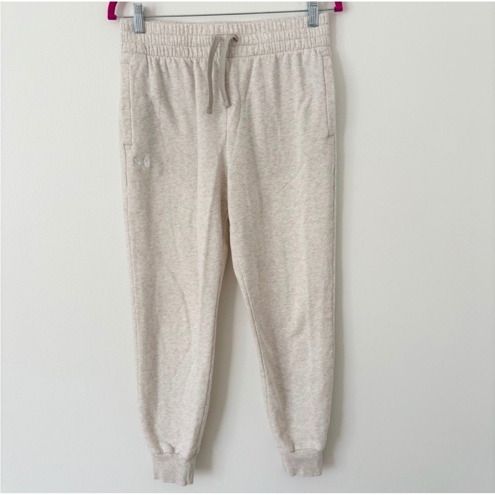 Under Armour Heathered Oat‎ Rival Fleece
Joggers Size Medium Like New - Picture 3 of 9